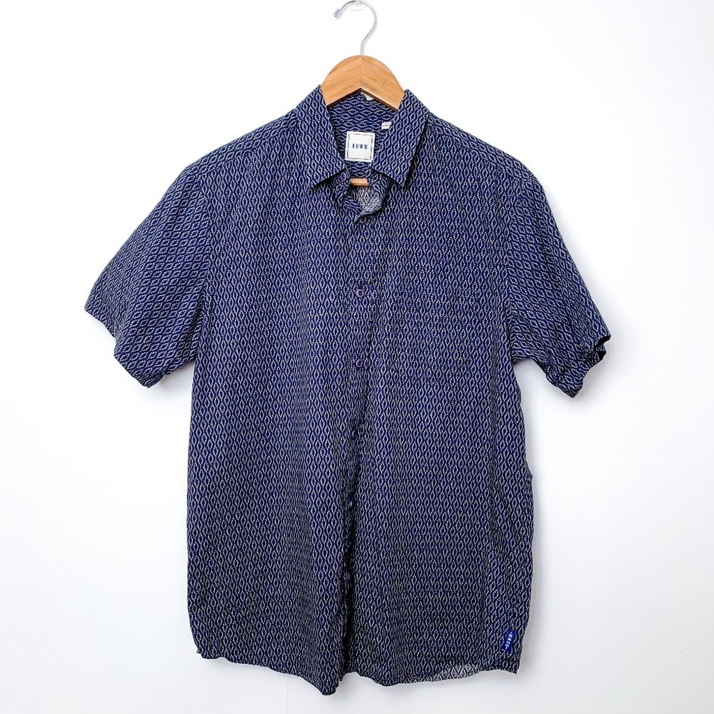 ROWM Dark Blue Men's Polo Size Medium